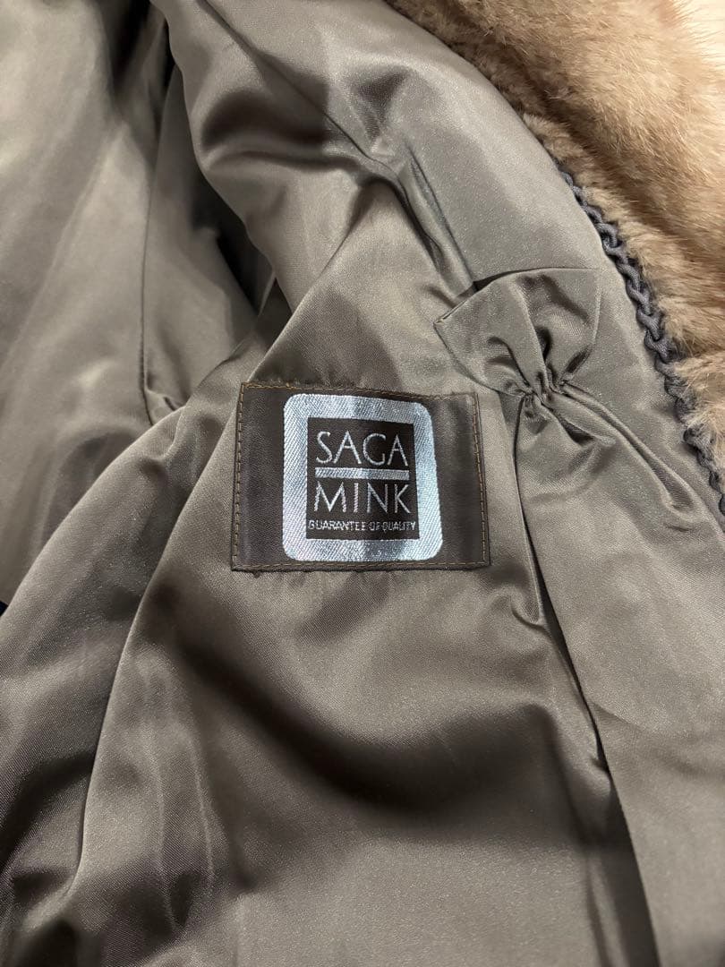美品】SAGA MINK MESSALA ミンクコート 高級 毛皮コート
