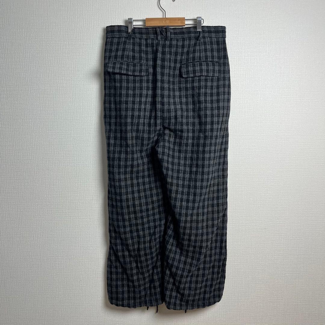 518 Tech系 ステンレス糸混グレンチェック NICENESS PETER