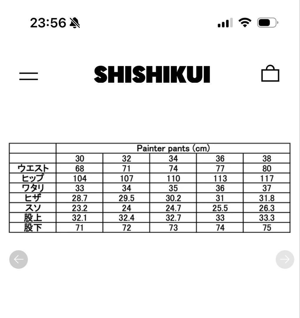 パンツ SHISHIKUI Painter pants / D.PINK