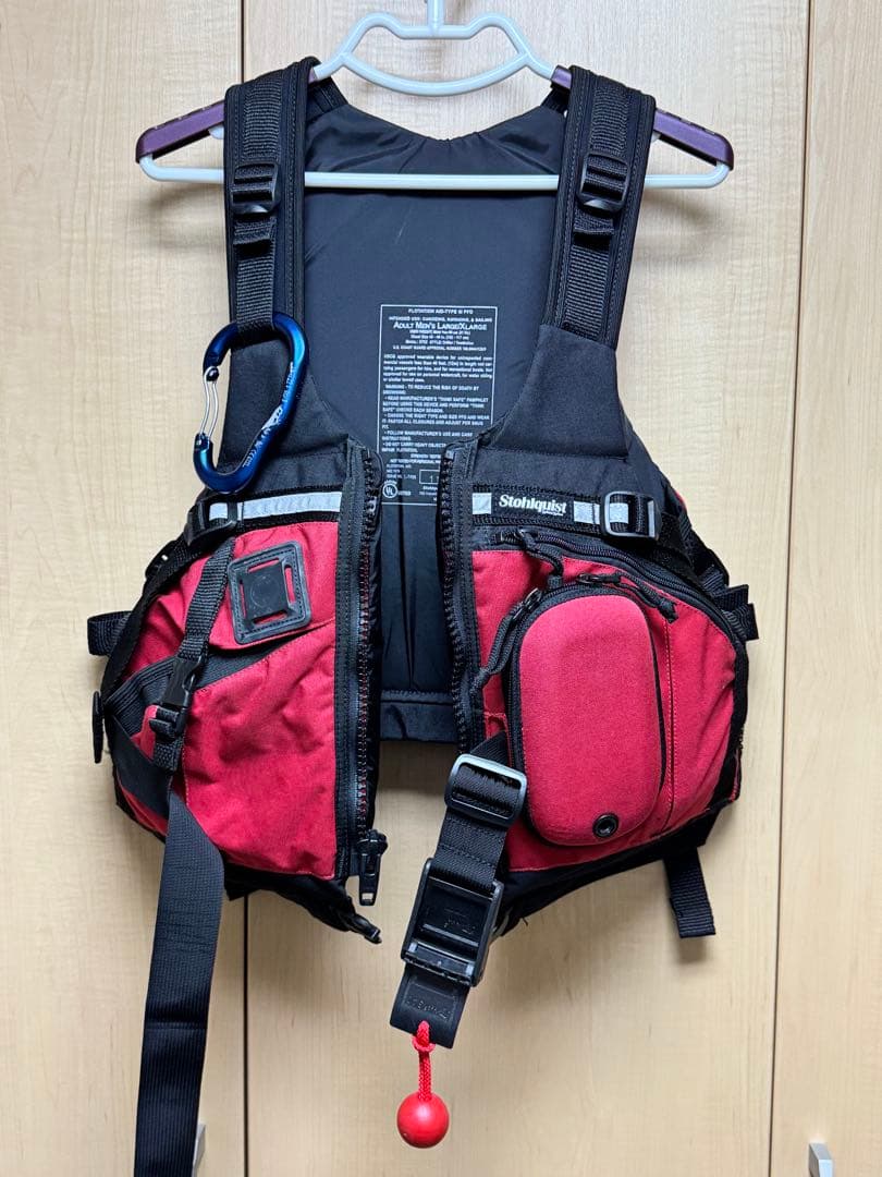 Stohlquist 未使用品 PFDライフジャケット 大人用ラージ
