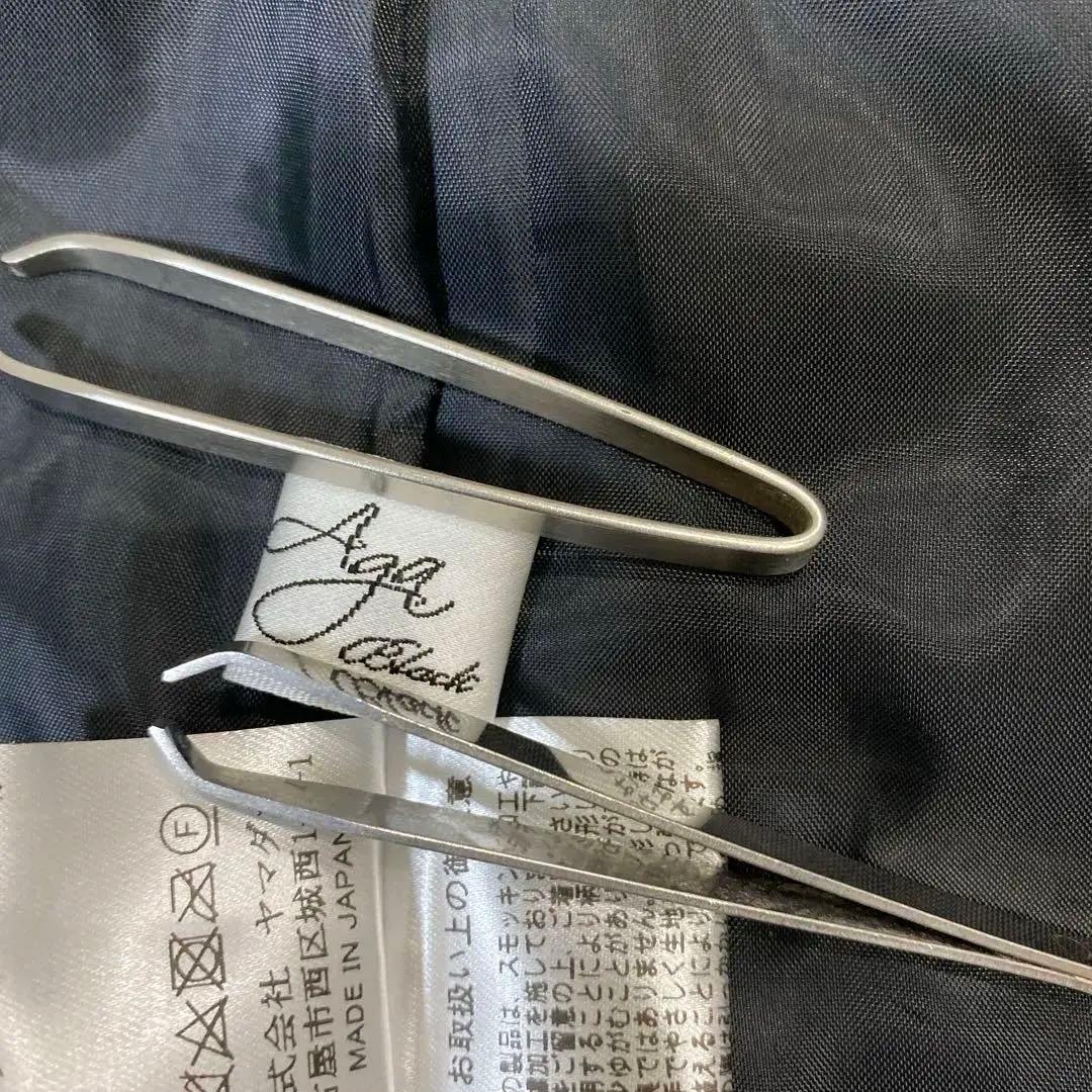 ブラック キルティング薄めダウンロングベスト 38 ほぼ未使用