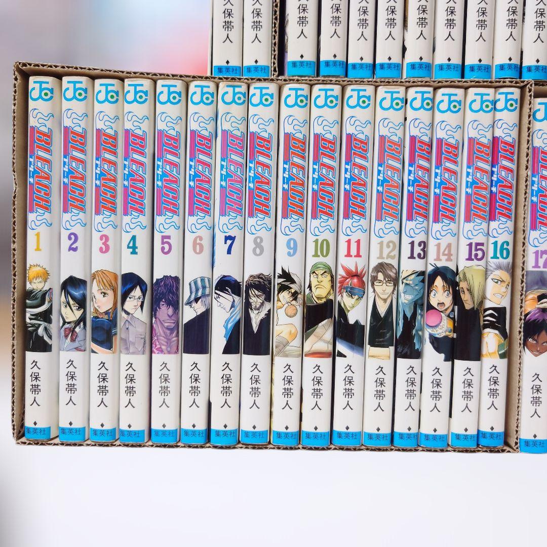 久保帯人『BLEACH』1巻～74巻 全巻＋別巻3冊