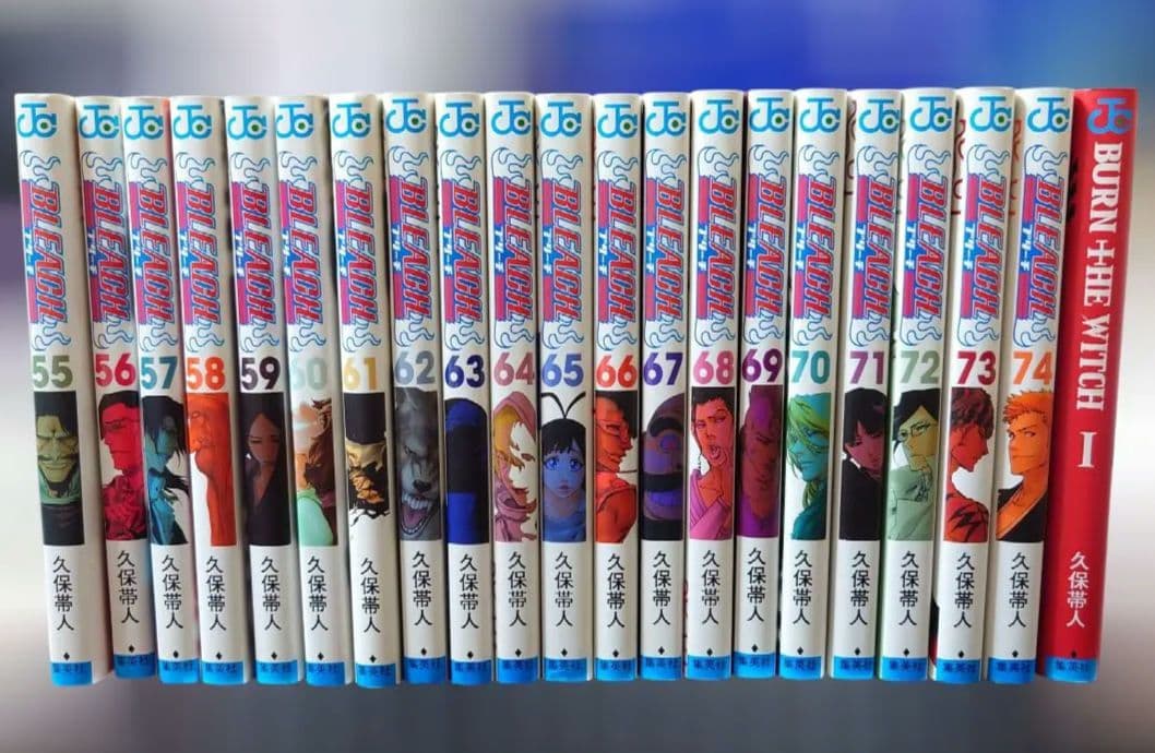 久保帯人『BLEACH』1巻～74巻 全巻＋別巻3冊