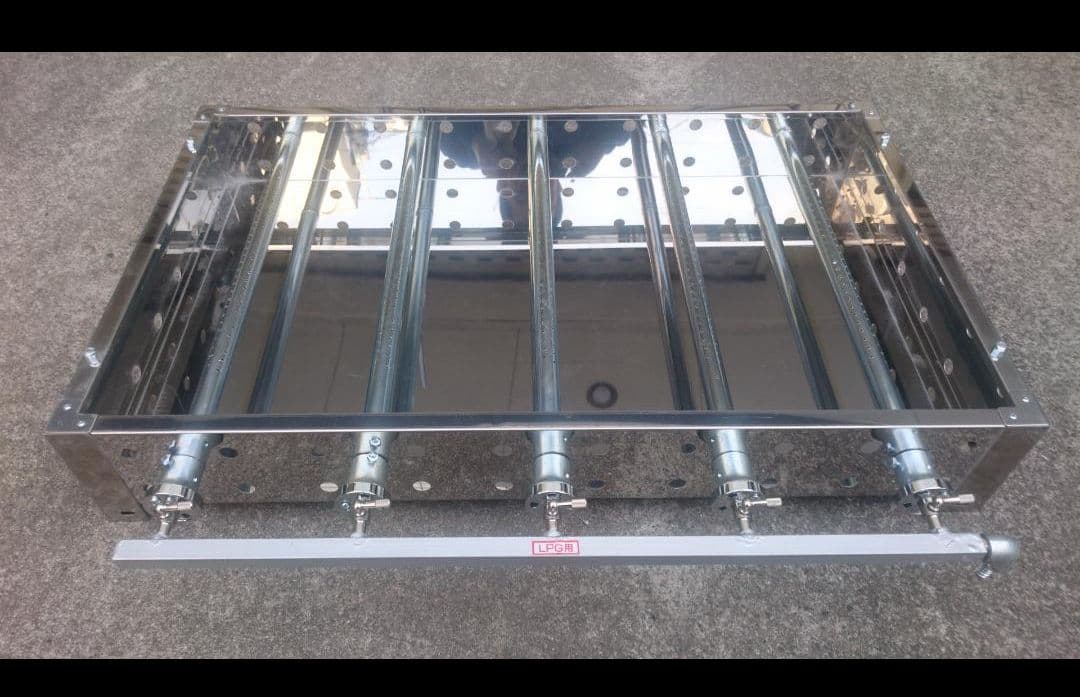 ネット専売品 プレス鉄板焼き 幅900×奥行550 LPガス グリドル