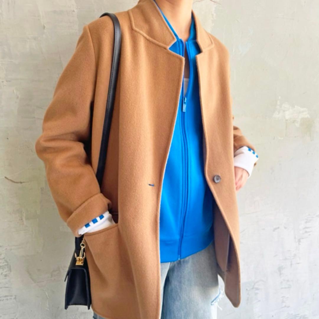 スピックアンドスパン S120ロングジャケット　36