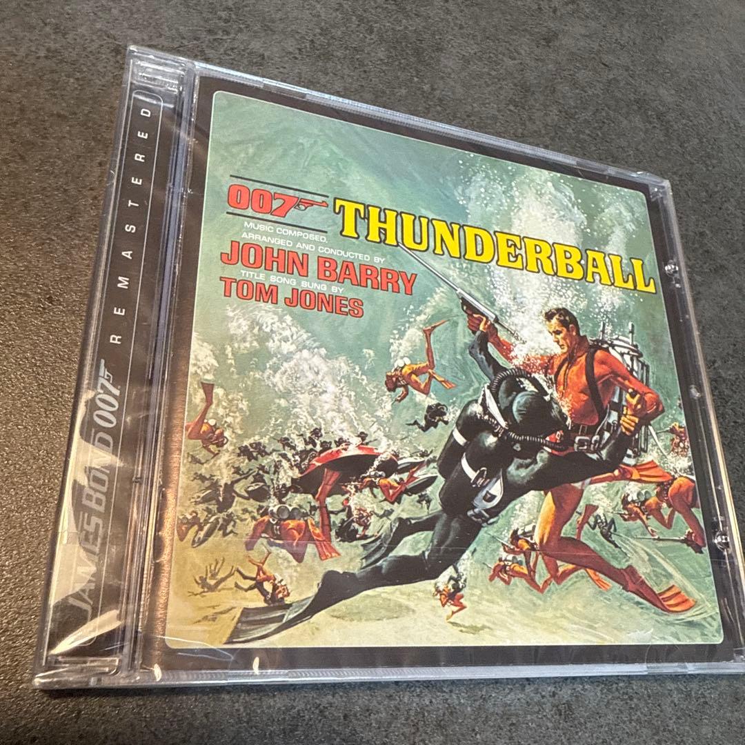 廃盤　サントラCD「007サンダーボール作戦」デジタルリマスター拡張盤