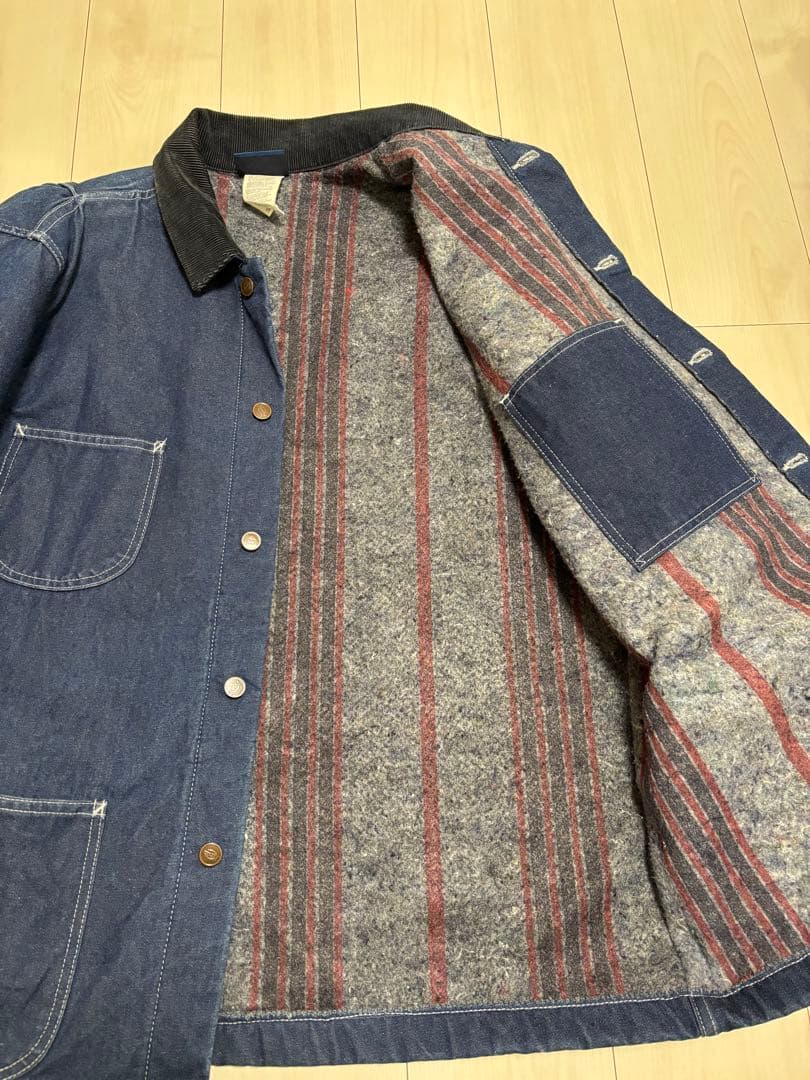 ディッキーズ　デニムカバーオール ブランケット