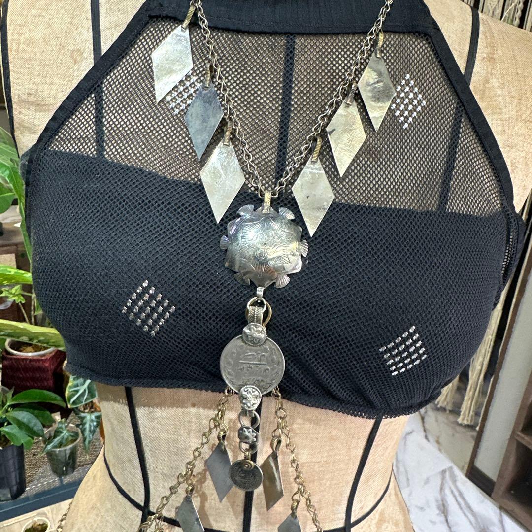 ベリーダンス　トライバル　アフガニスタン　kuchiチェーン　ボディチェーン