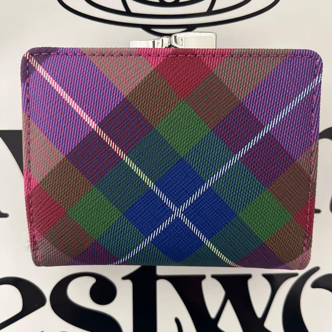 た*こ様 Vivienne Westwood 三つ折り財布 マルチカラー
