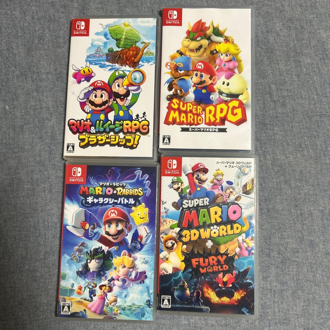 スーパーマリオRPGなど4本セット