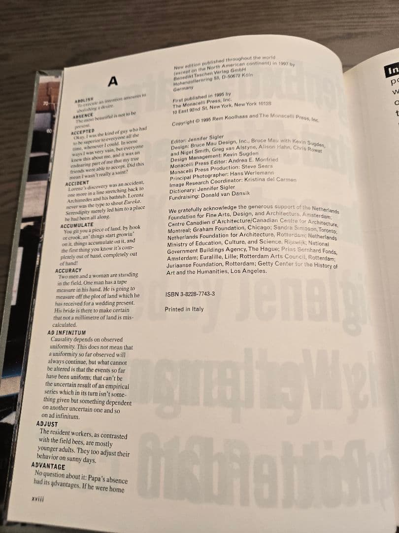 S,M,L,XL Rem Koolhaas レム・コールハース