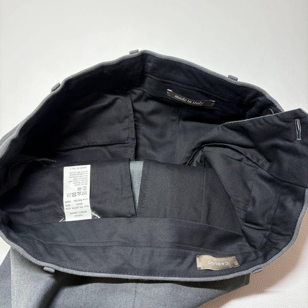 極美品✨CARUSO カルーゾ スラックス BP08TZ
