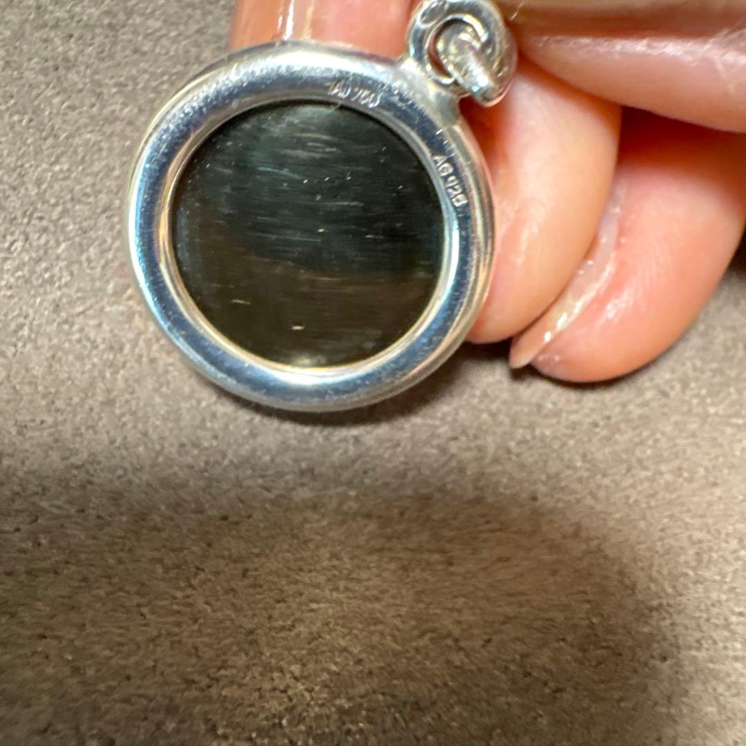 [HERMES]エルメス　セリエ　 ペンダントトップ　AU750 Ag925