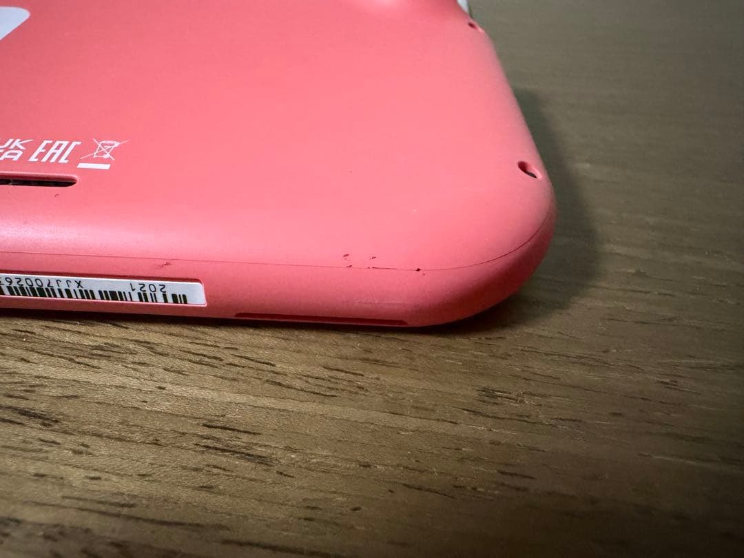 Switch lite コーラルピンク 本体