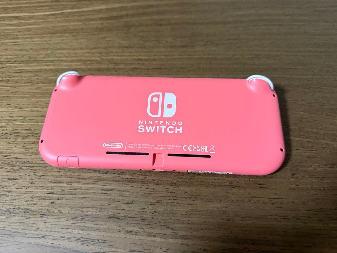 Switch lite コーラルピンク 本体