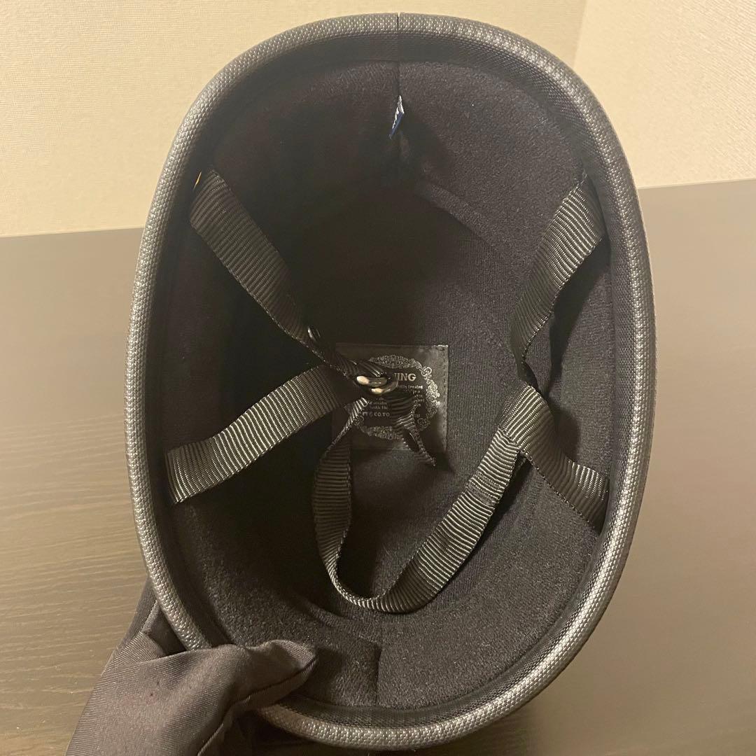 【美品】TT&CO USAイーグル　ヘルメット　アイボリー　M/L インテリア用