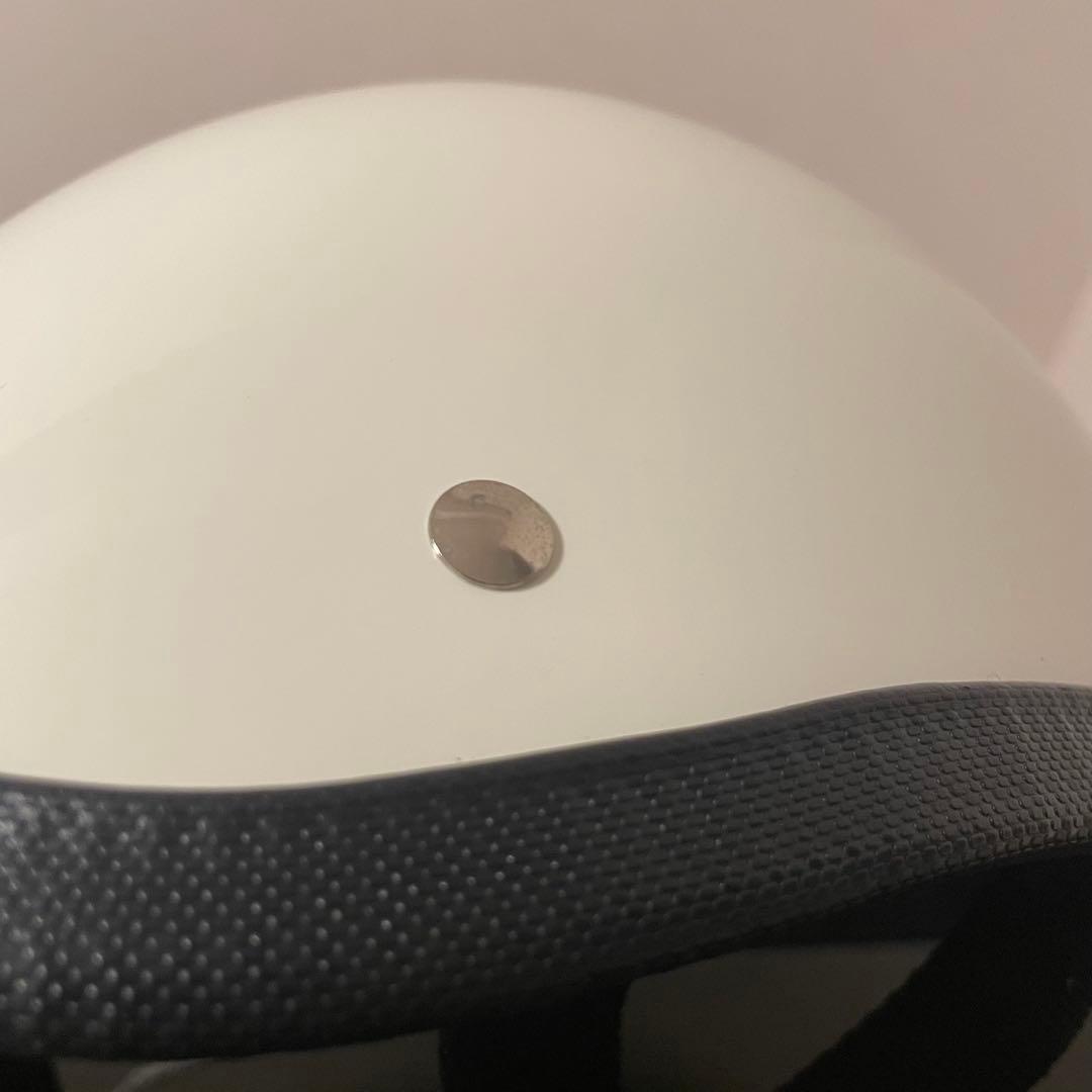 【美品】TT&CO USAイーグル　ヘルメット　アイボリー　M/L インテリア用