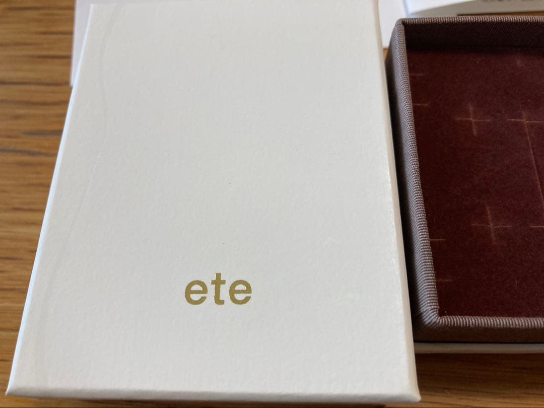 片耳　ete K10 フープピアス イエローゴールド77128300