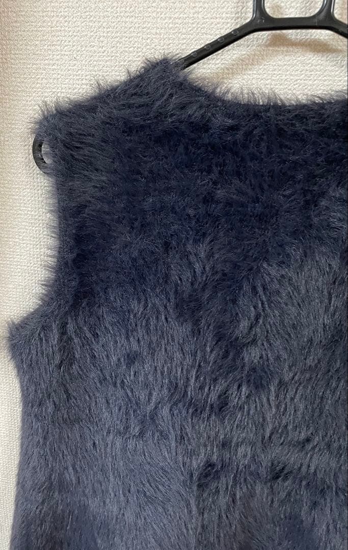 【3983】完売品 Ballsey フェザーヤーンぺプラムベスト S