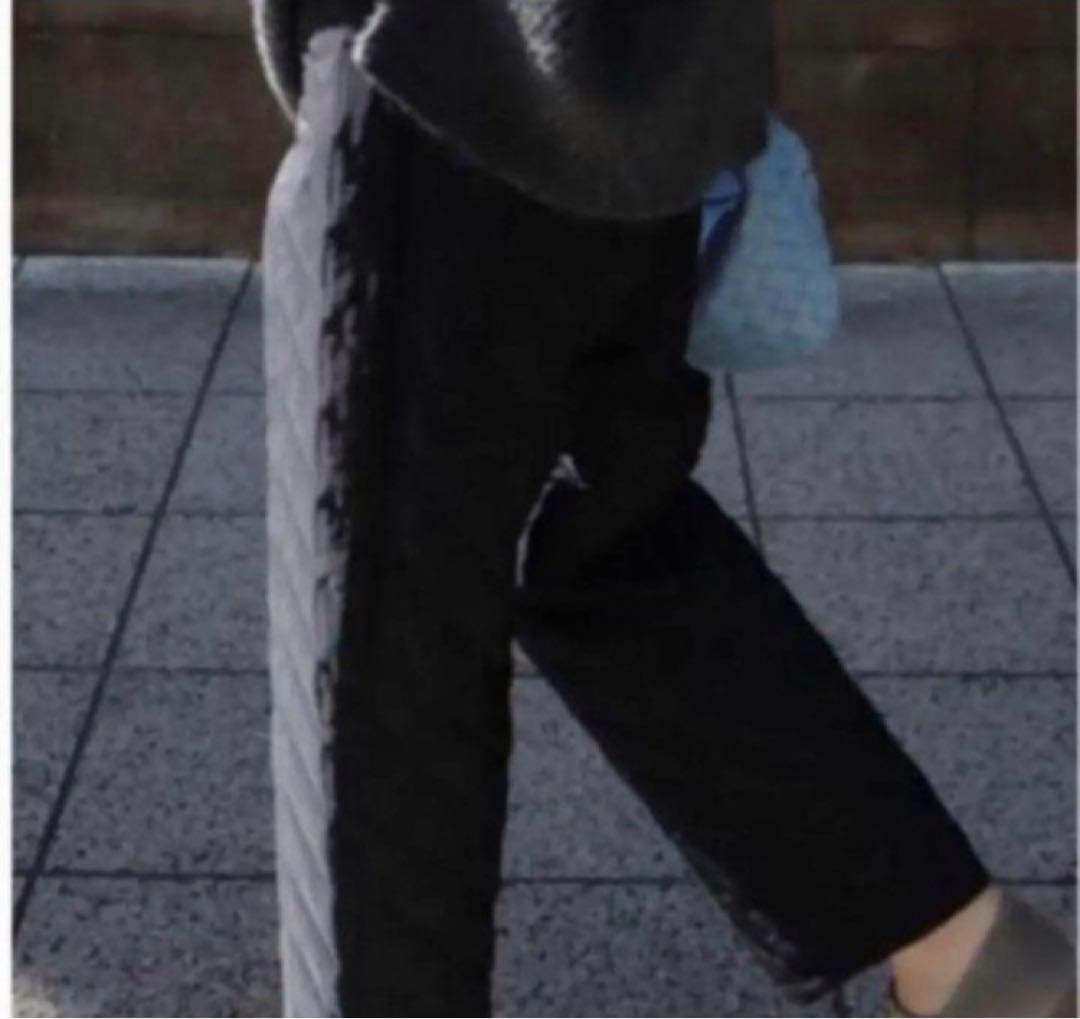 ブラックキルティングパンツ　9/30までの出品