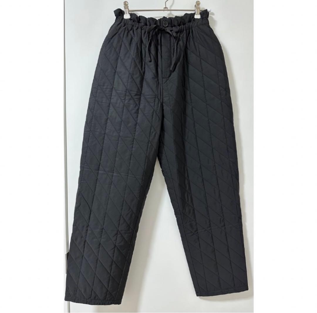 ブラックキルティングパンツ　9/30までの出品