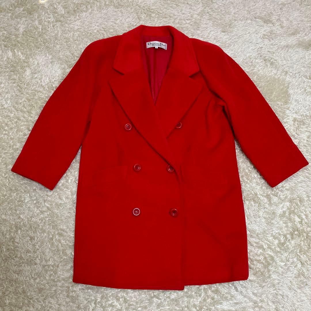 Christian Dior カシミア アンゴラ チェスターコート 9