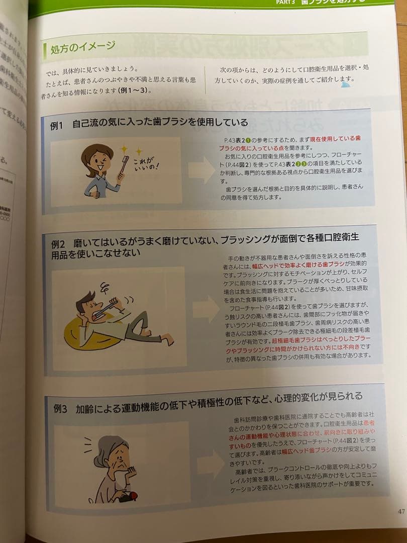 歯ブラシ処方箋