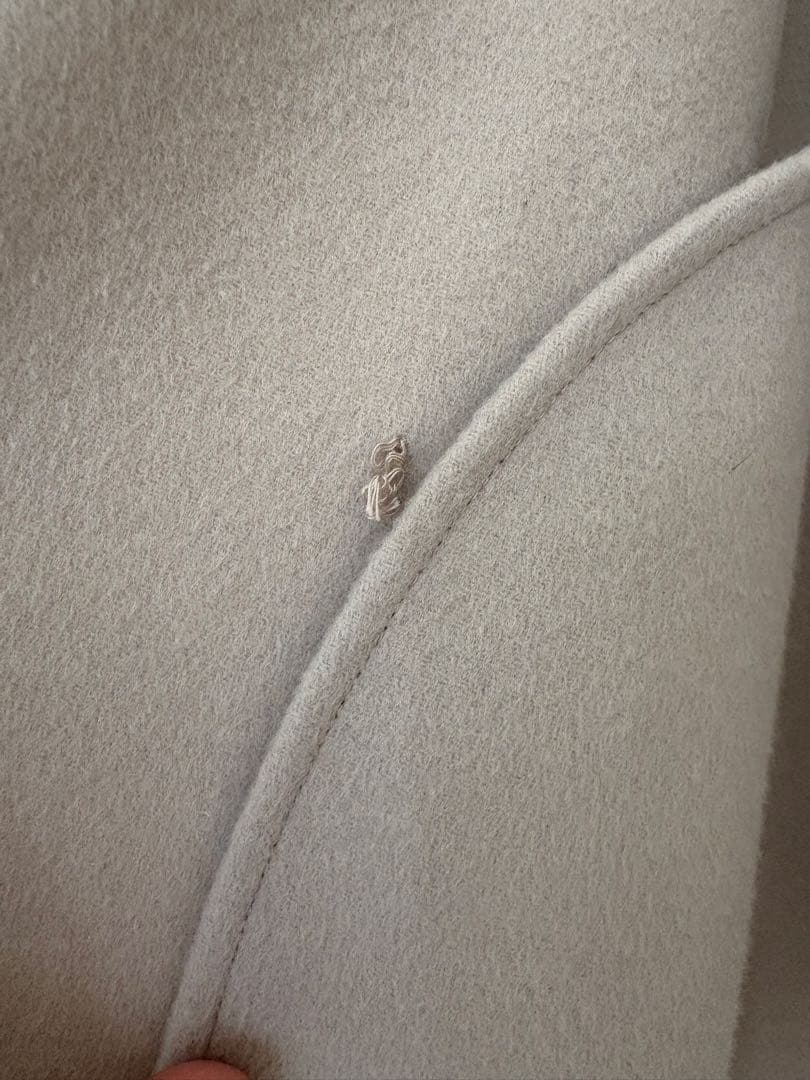 HAMILTON LAMBSWOOL SLOBE IENA ベージュコート