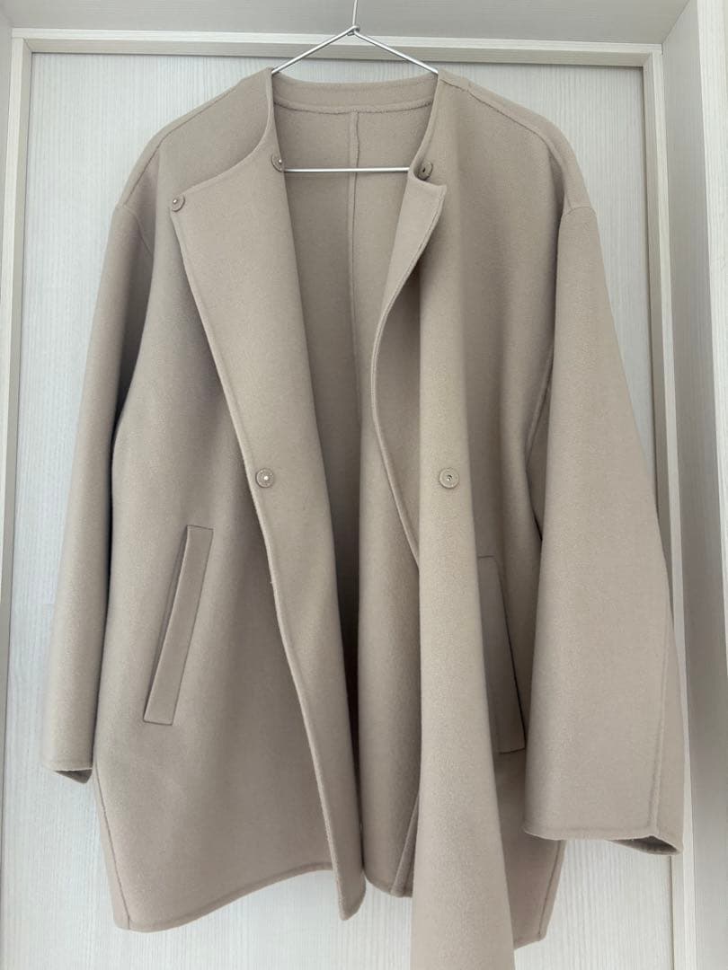 HAMILTON LAMBSWOOL SLOBE IENA ベージュコート