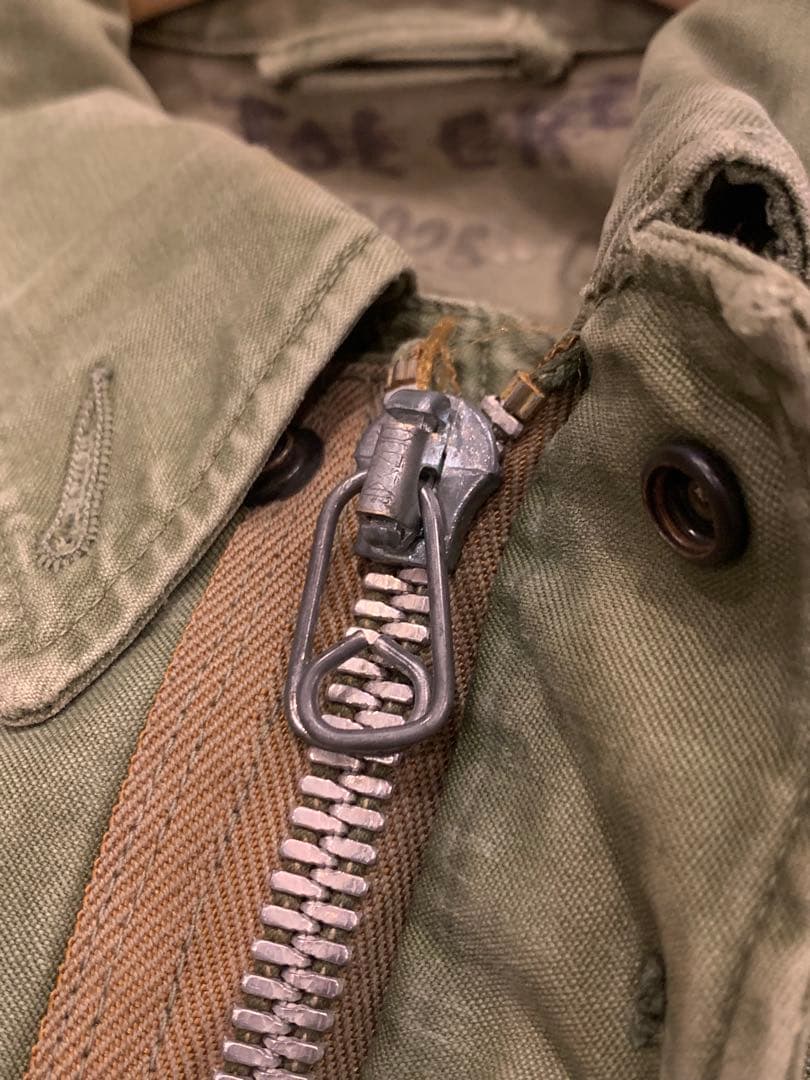 60s 70s 実在MCミリタリー ジャケット M-51 モーターサイクルクラブ