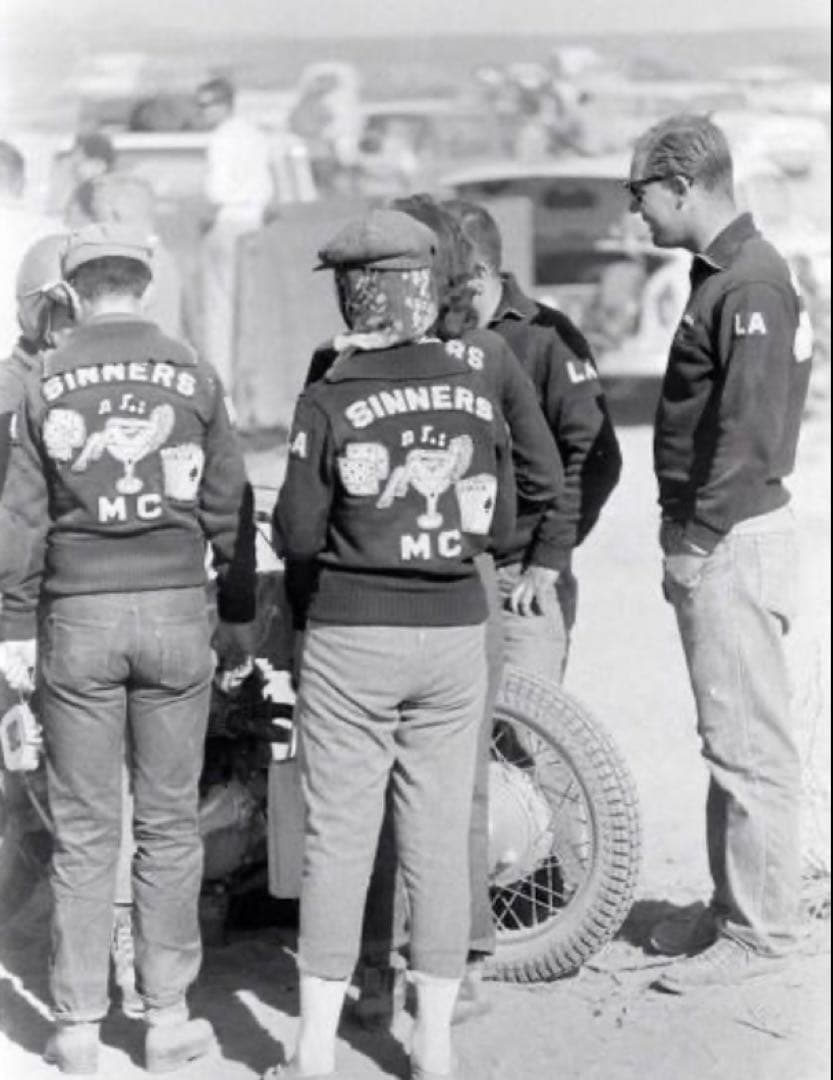 60s 70s 実在MCミリタリー ジャケット M-51 モーターサイクルクラブ