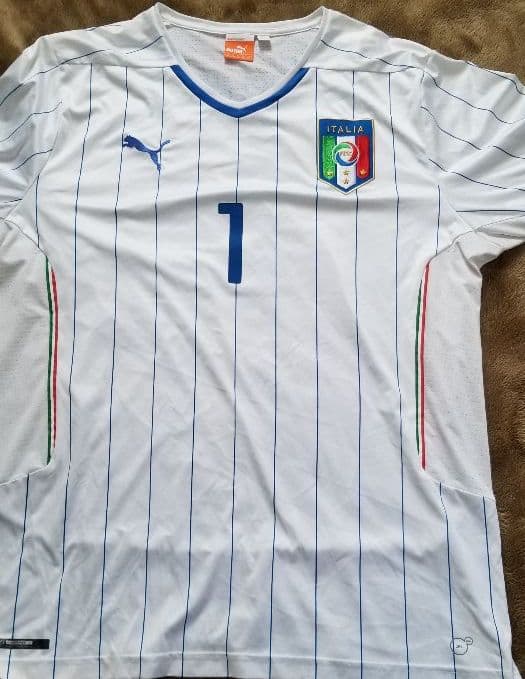 サッカー、ワールドカップ、2014、イタリア代表、ブッフォン、ユニフォーム