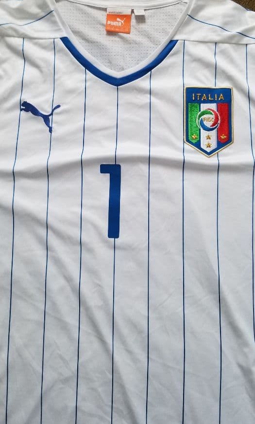 サッカー、ワールドカップ、2014、イタリア代表、ブッフォン、ユニフォーム