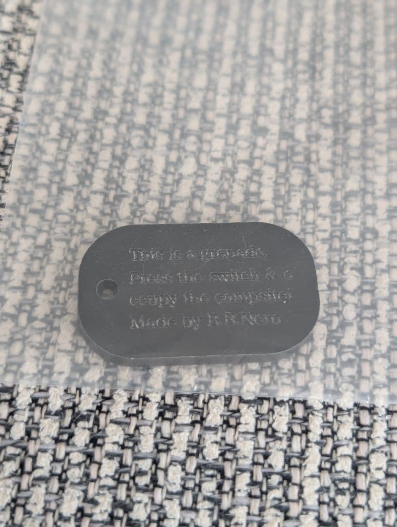 【中古品】ボンボネロ　セピア　手榴弾　Brunt