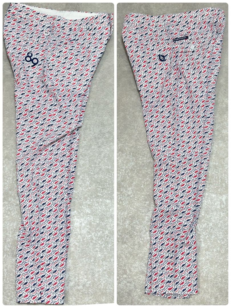 希少 未使用 PEARLY GATES ワニ ゴルフパンツ メンズ 4