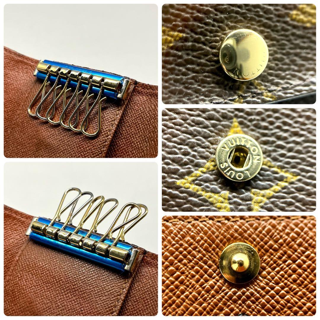 【新品同様】ルイヴィトン　モノグラム　ミュレティクレ6 キーケース