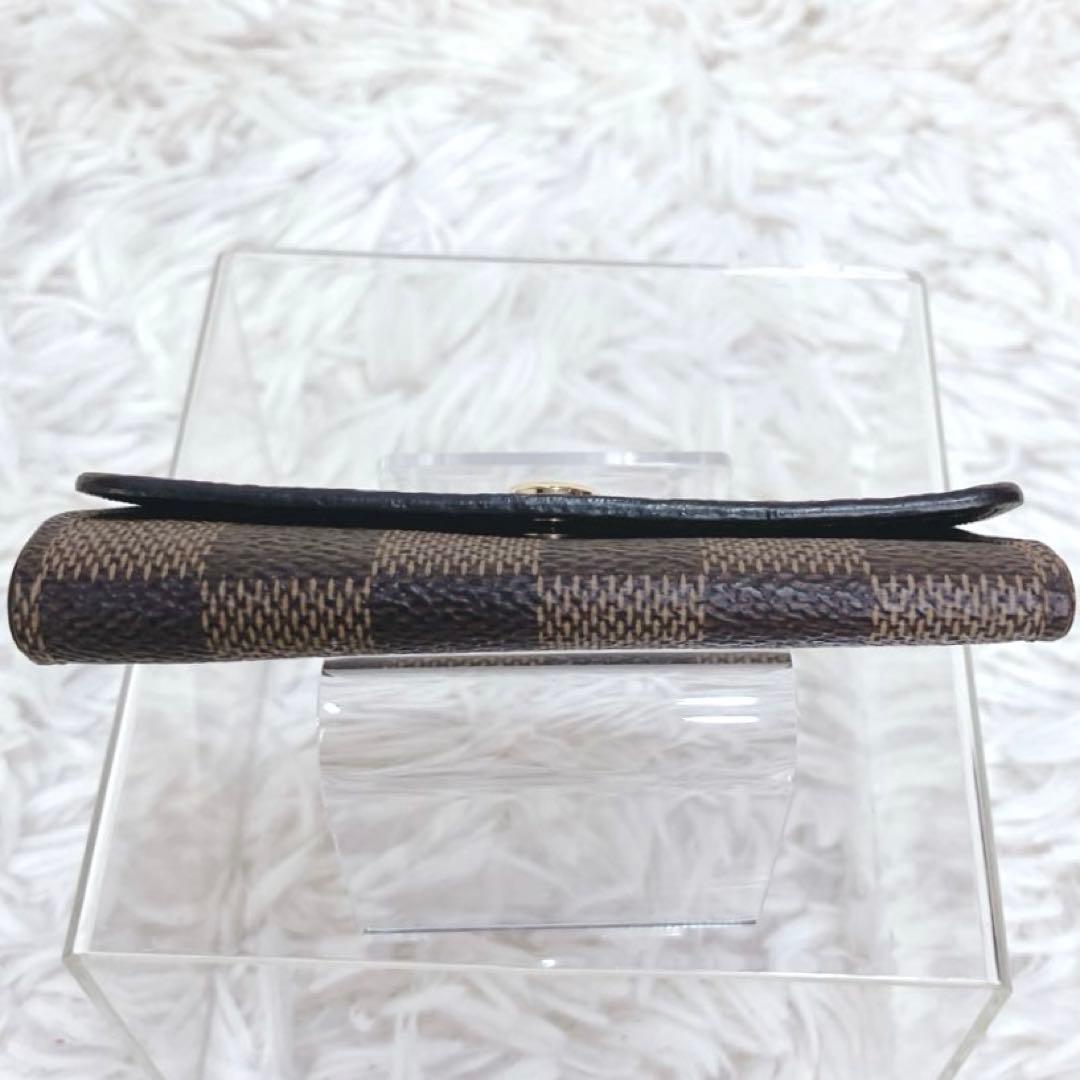 ちあ✨美品 ルイヴィトン ダミエ 6連レザーキーケース ミュルティクレ