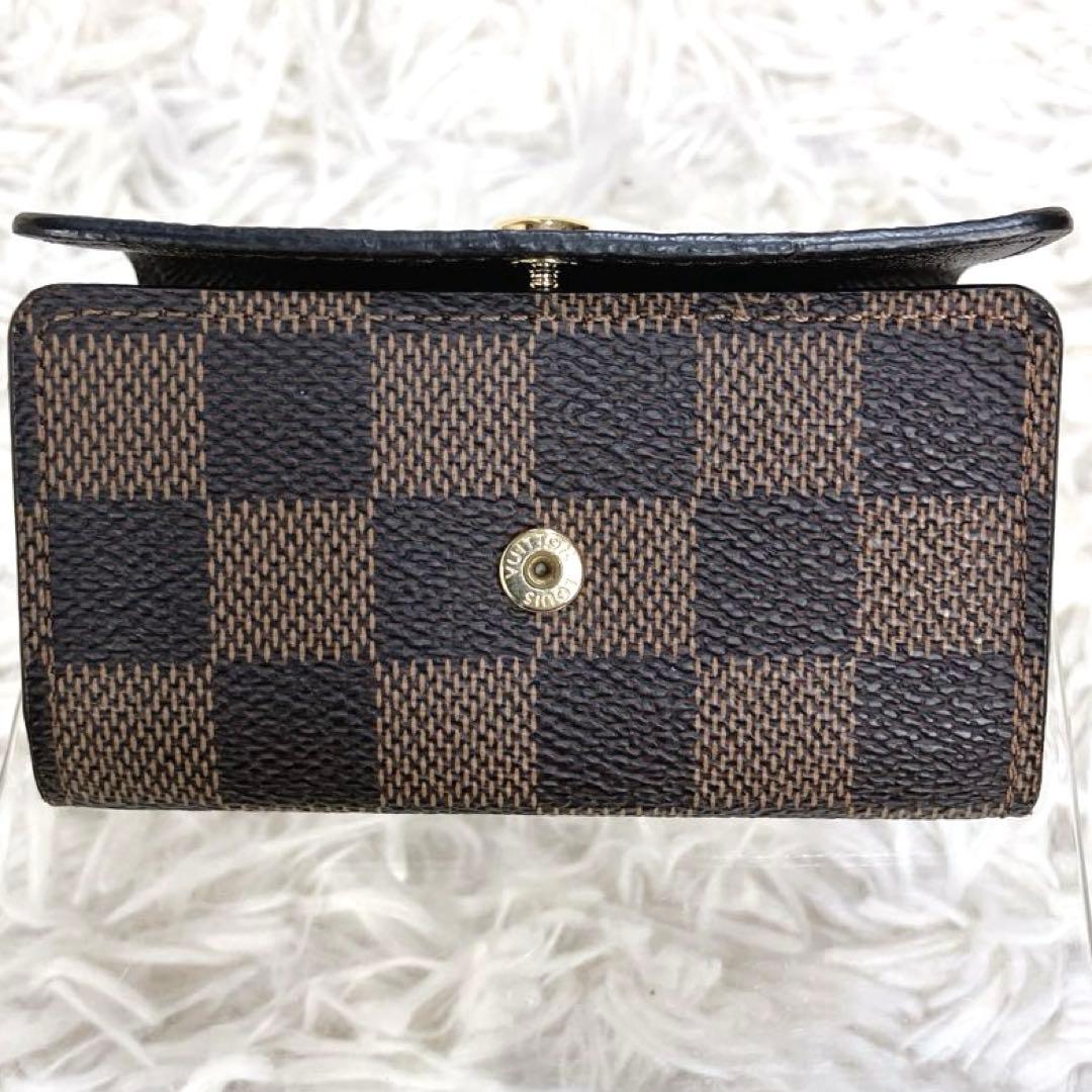 ちあ✨美品 ルイヴィトン ダミエ 6連レザーキーケース ミュルティクレ