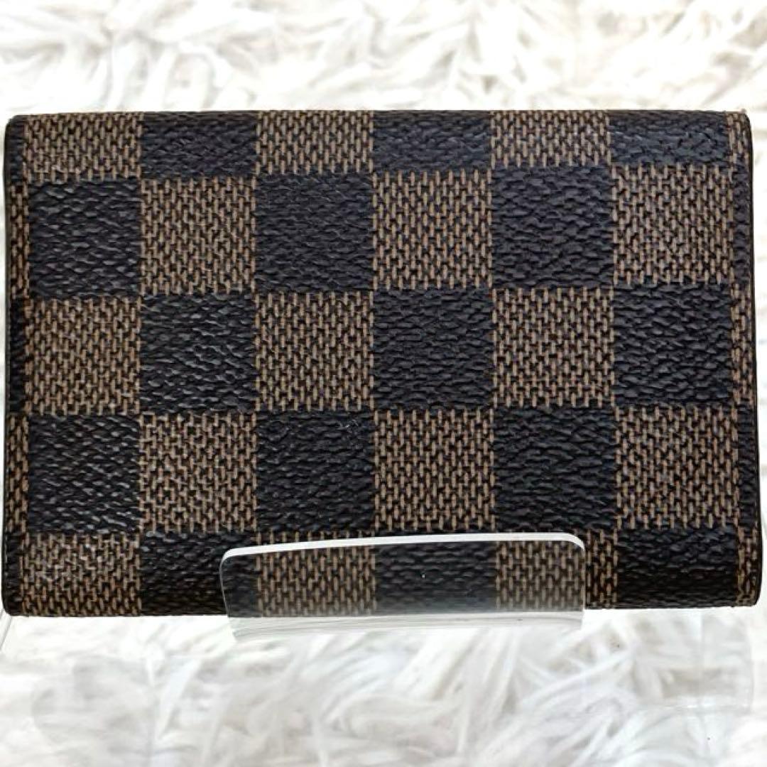 ちあ✨美品 ルイヴィトン ダミエ 6連レザーキーケース ミュルティクレ