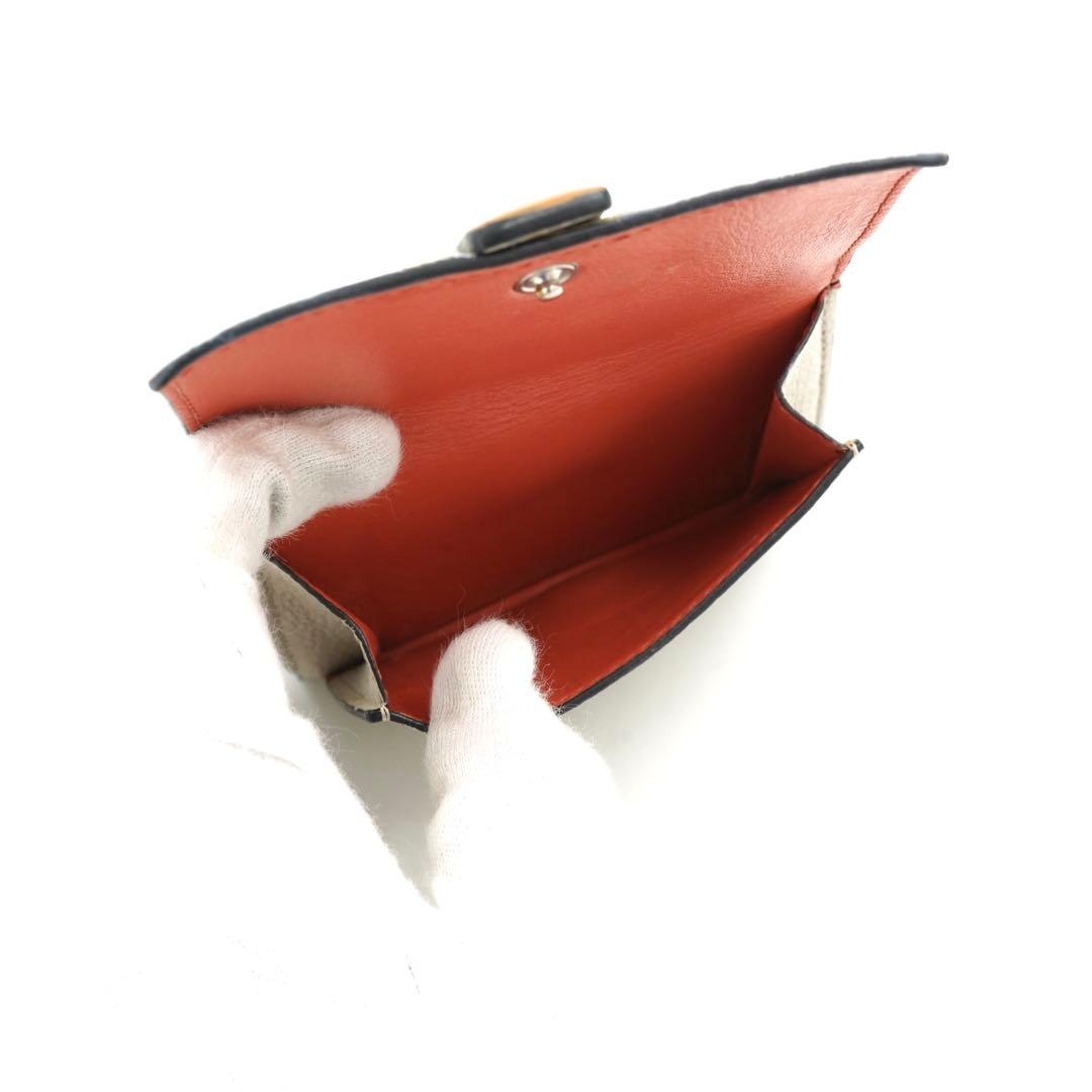 ✨未使用展示品✨　LOEWE ミニ財布　バーティカル　アナグラム　アマソナ