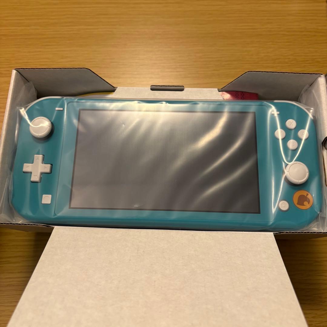 【新品】Swicth lite どうぶつの森 まめきち&つぶきちアロハ柄 保証付