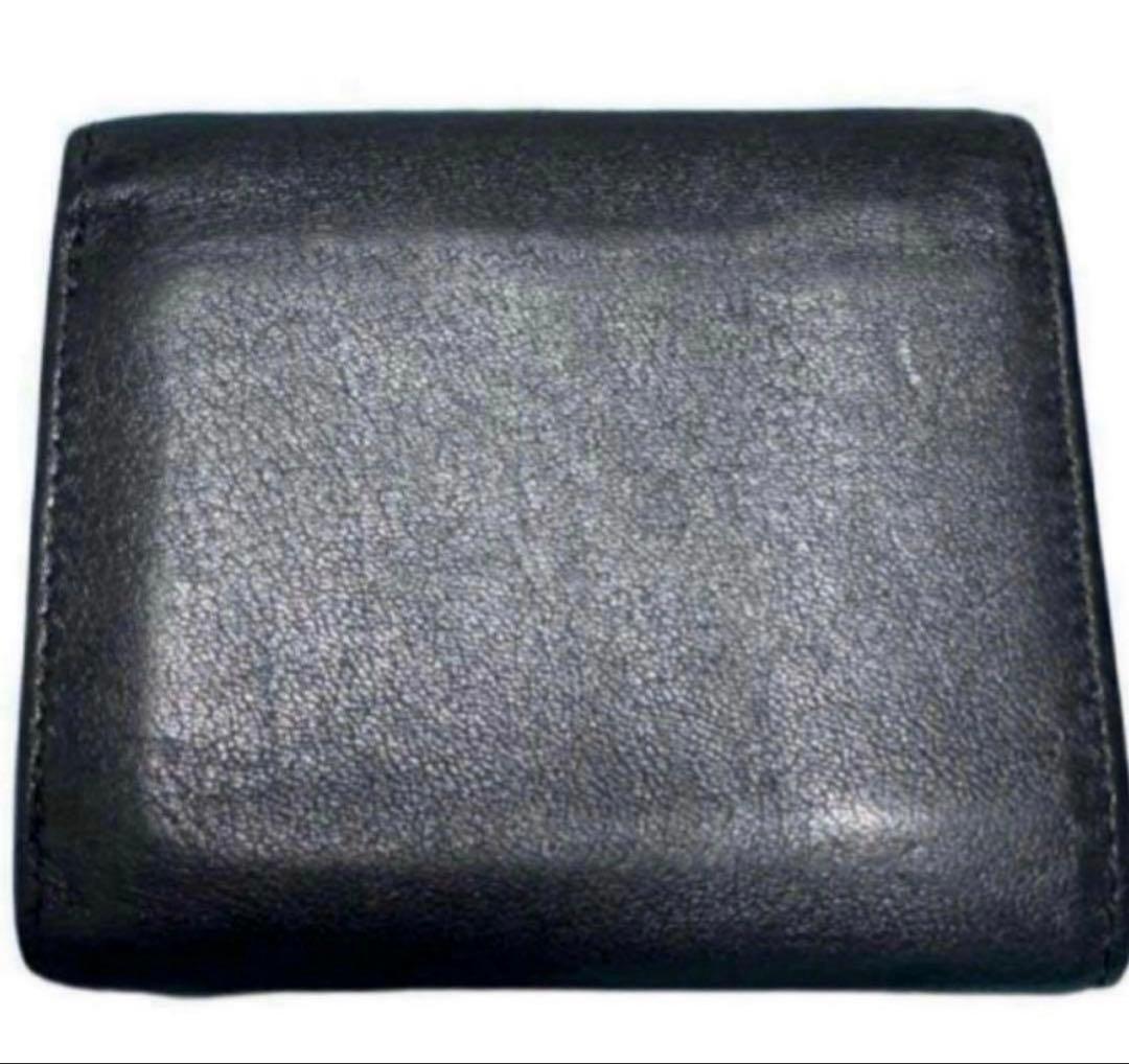 美品 ANNA SUI アナスイ ホロスコープ 財布 ブラックxパープル