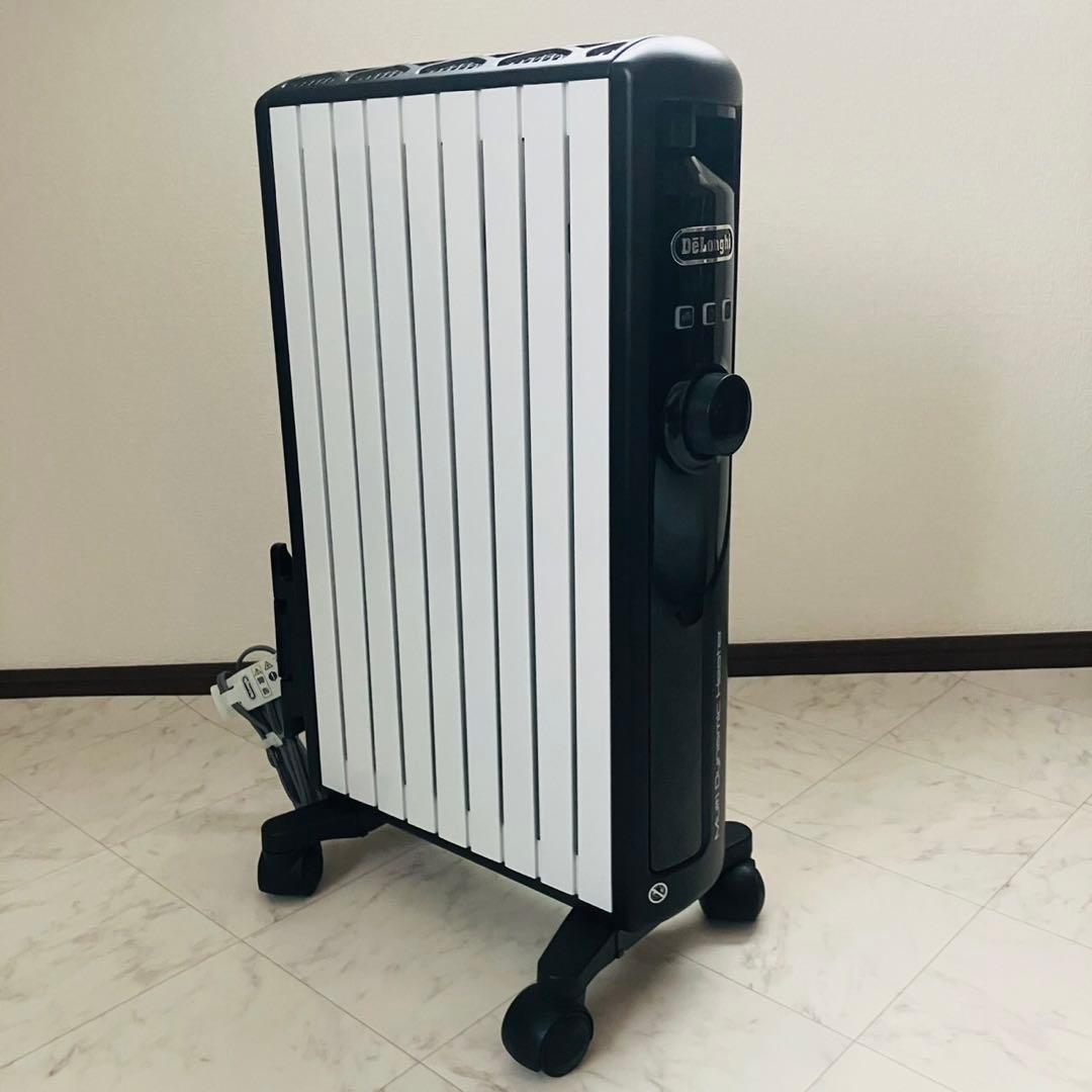 【美品】デロンギ マルチダイナミックヒーター オイルヒーター MDHS12-BK