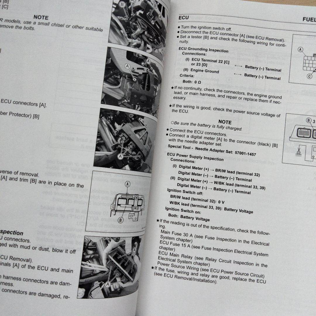 Kawasaki　Ninja　H2 サービスマニュアル　英語