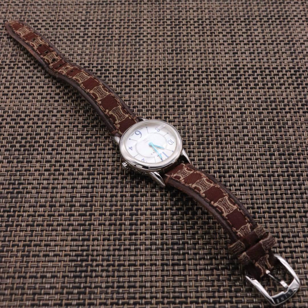 正規品【新品電池】CELINE マカダム/青針 動作品 人気モデル 美品 人気