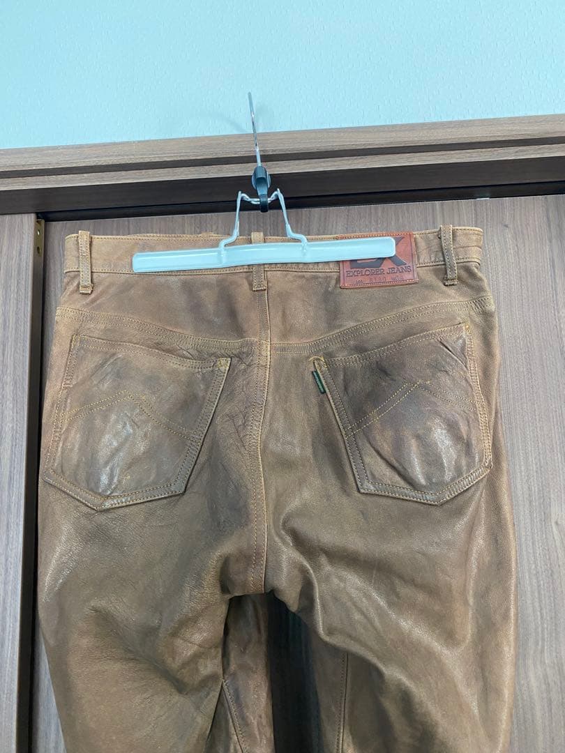 ま*つ様 訳あり品　クシタニ　エクスプローラ　カントリージーンズ　W34 ブラウ