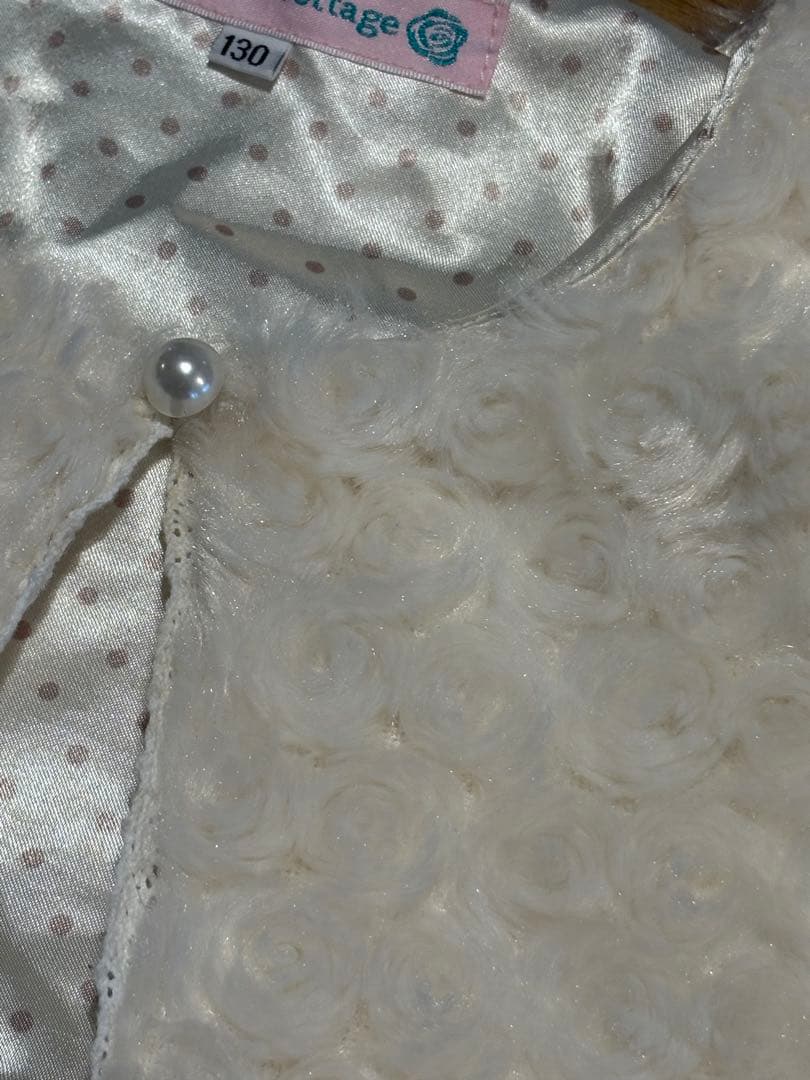 ビビディ・バビディ・ブティック　ドレス　エルサ 120㎝　ボレロ付き