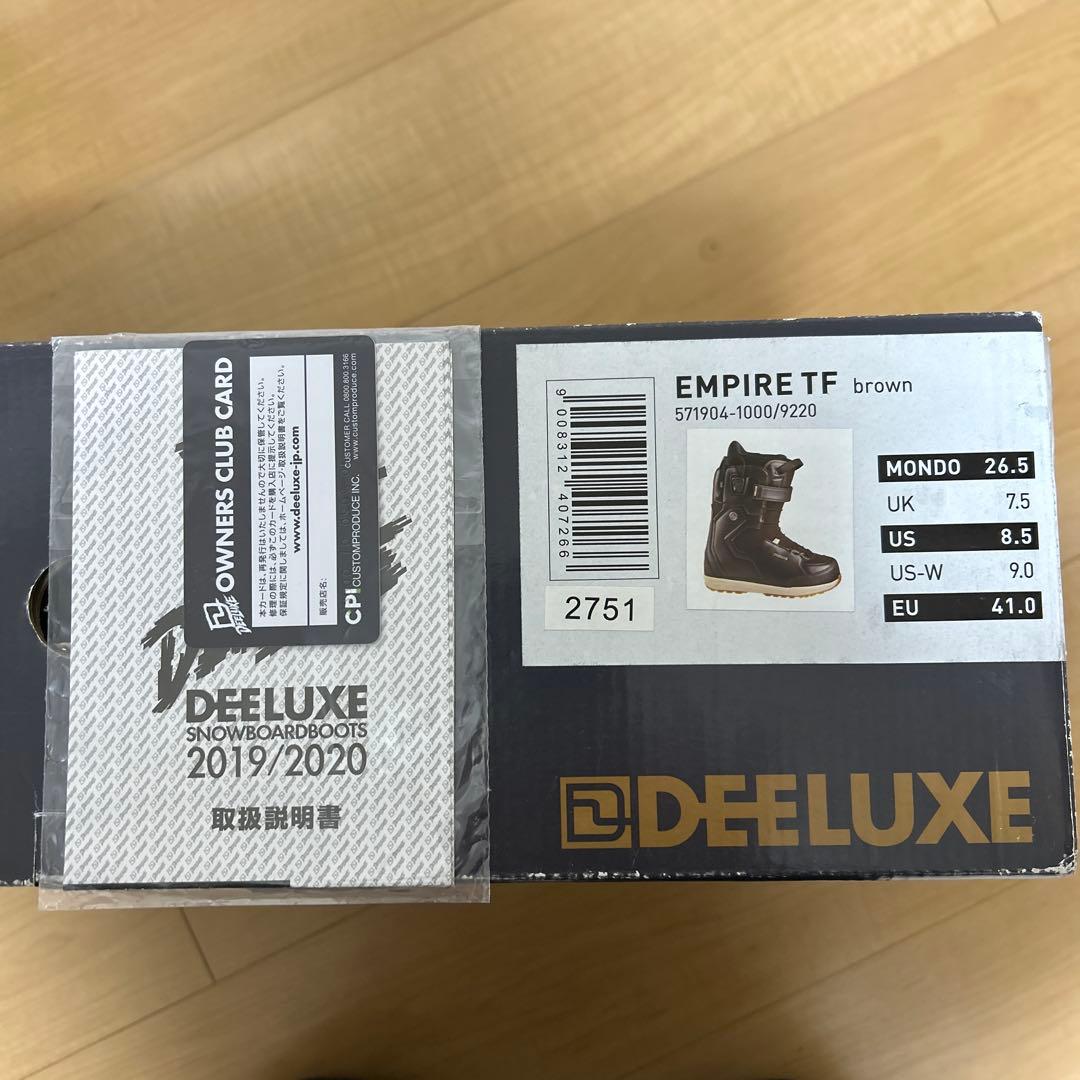 2019-2020 DEELUXE EMPIRE TF 26.5cm 茶色