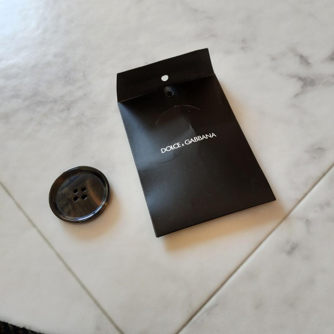 ドルチェアンドガッバーナ ウールヘリンボーンチェスターコート 52XL ブラウン