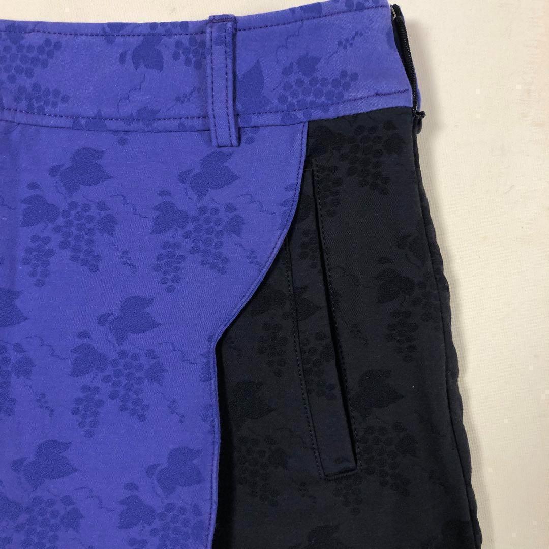 キャロウェイ ゴルフ キュロット パープル ブラック Sサイズ